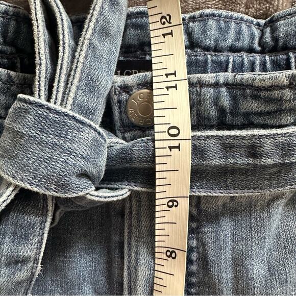 NWT J. Crew Denim High Waist Paperbag Jeans Women size 27P Medium Wash wide leg - Picture 14 of 14